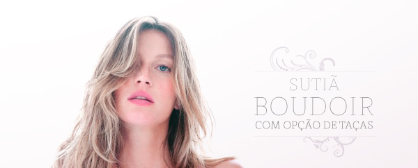 Sutiã Boudoir com opção de taças