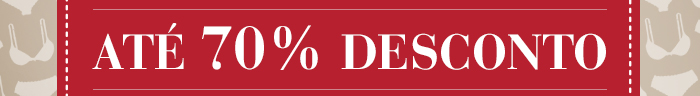 Até 70% desconto