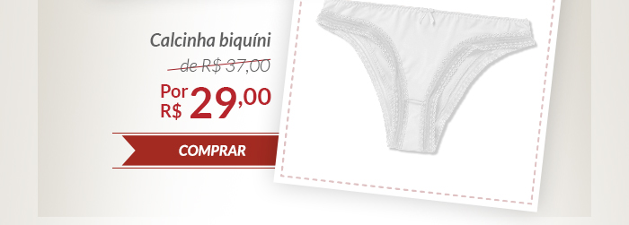 Calcinha Biquíni