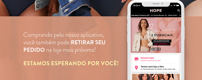 Compre no app e retire seu pedido na loja mais próxima!