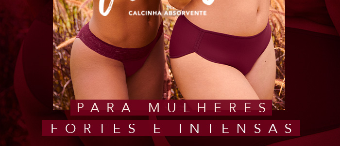 FLOW - Calcinhas absorventes - NOVA COR