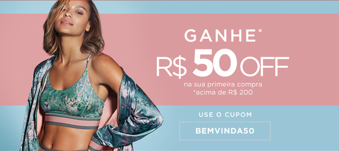 Cupom na sua PRIMEIRA COMPRA